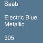 Preview: Saab, Electric Blue Metallic, 305.